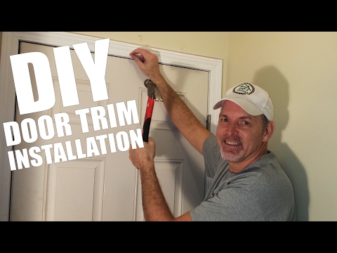   Easy Way To Install Door Trim