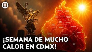 ¡Temperaturas infernales! Sistema anticiclónico intensifica el calor en gran parte de México