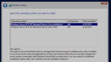 Installing Windows Server 2012 R2