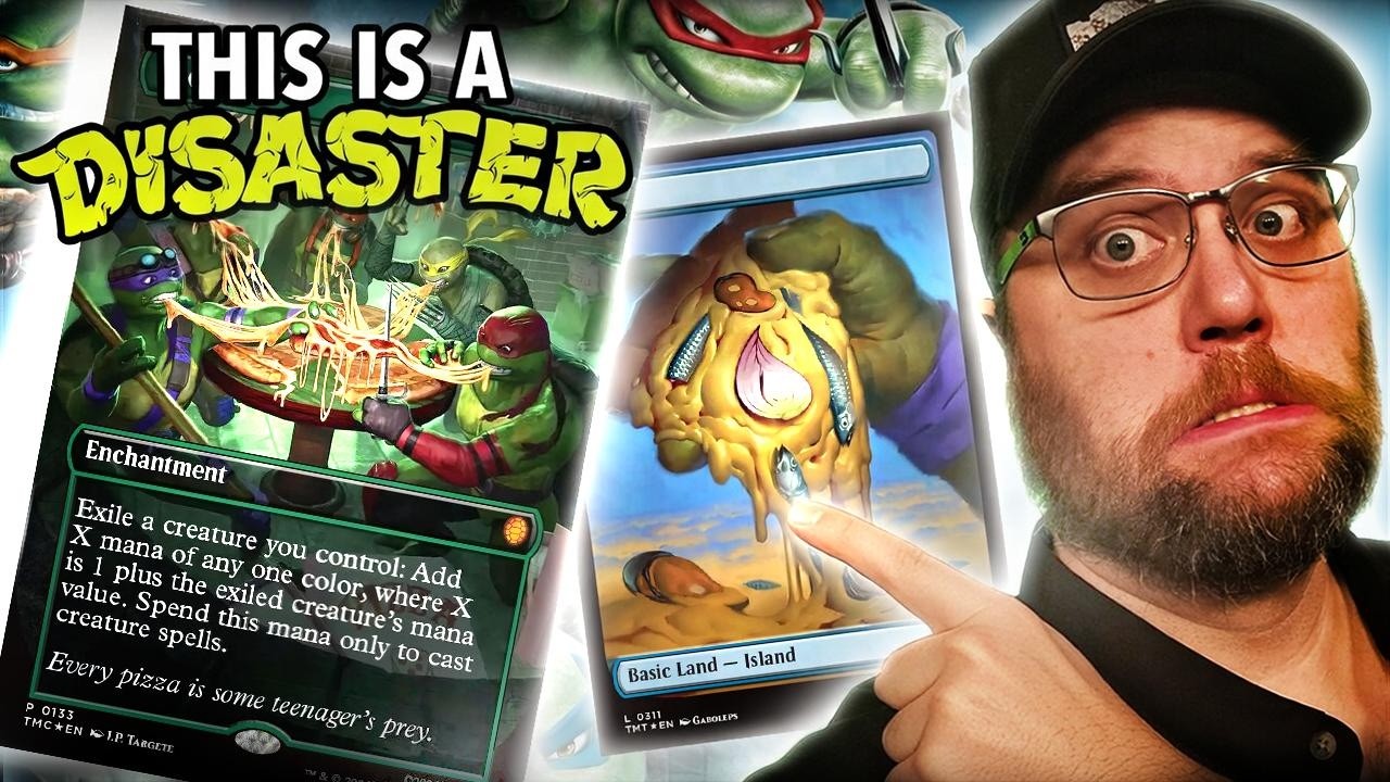 ANGRY RANT: MTG HAS A HUGE TMNT PROBLEM! MAGIC: THE GATHERING TEENAGE MUTANT NINJA TURTES IS A MESS
