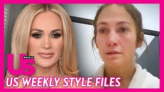 Jennifer Lopez Shares Secret Beauty Trick & Carrie Underwood ACMs Best Dressed? | Style Files