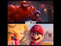#baymax #hiro #vs #mario #rosalina