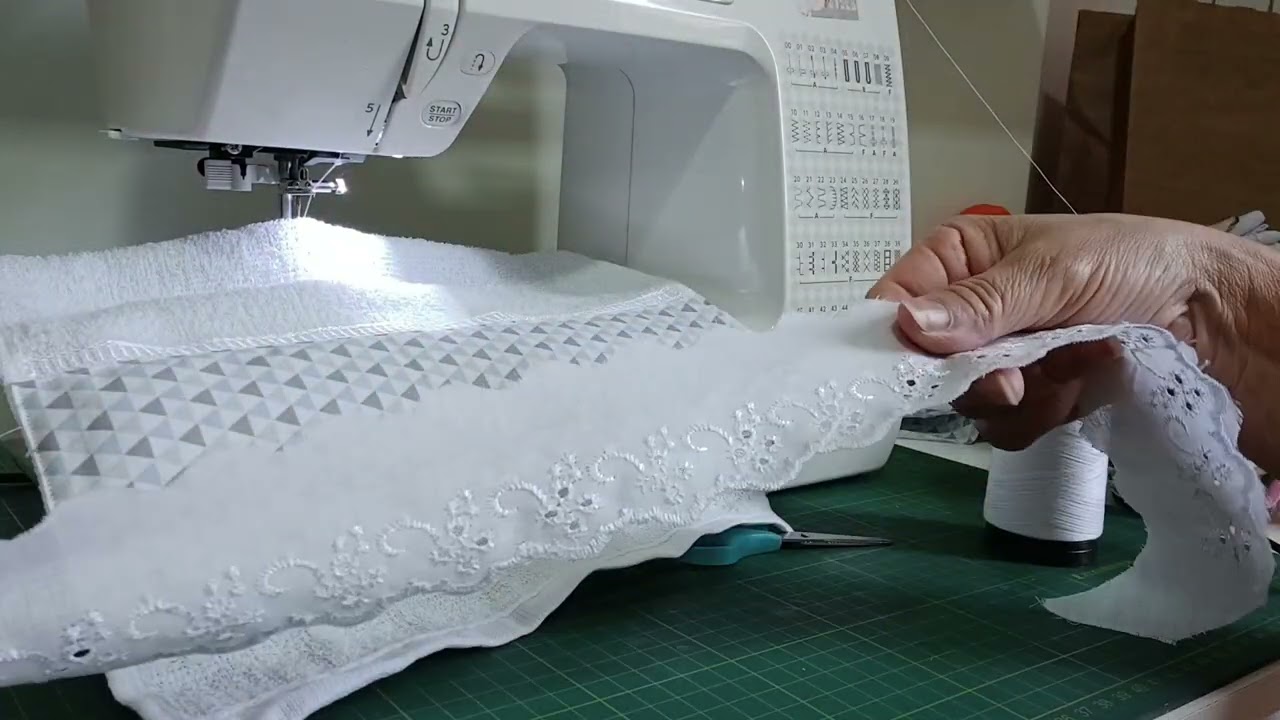 Toalha de mão,  muito fácil, linda