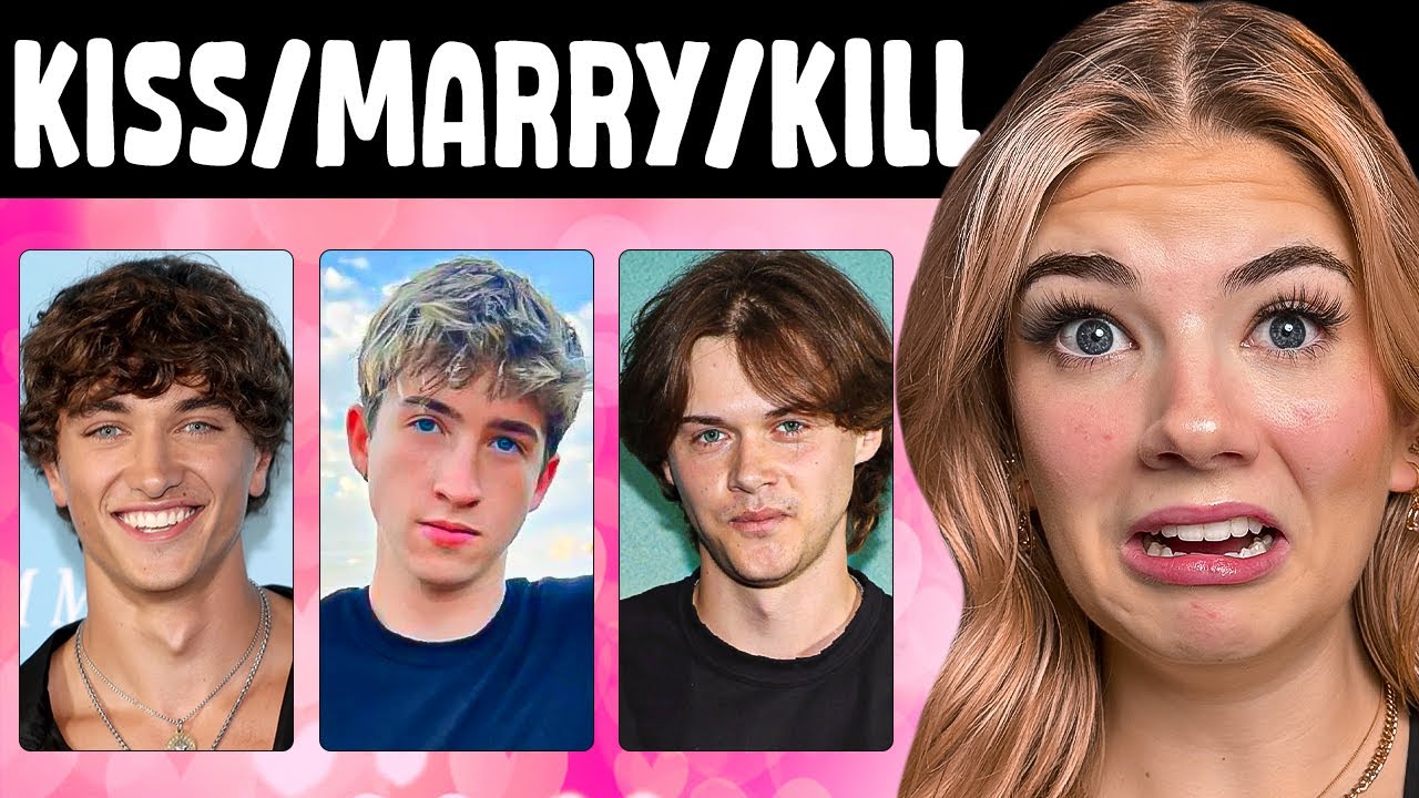 This Kiss Marry Kill Is CRAZY! - YouTube
