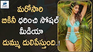 Once Again Pooja Hegde in Bikini Photoshoot Virla in Social Media | Latest Celebrety News