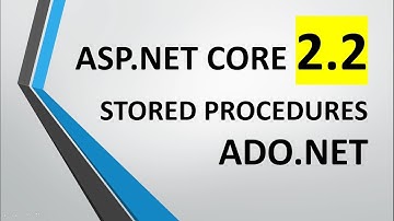 Using Stored Procedures in ASP.NET Core