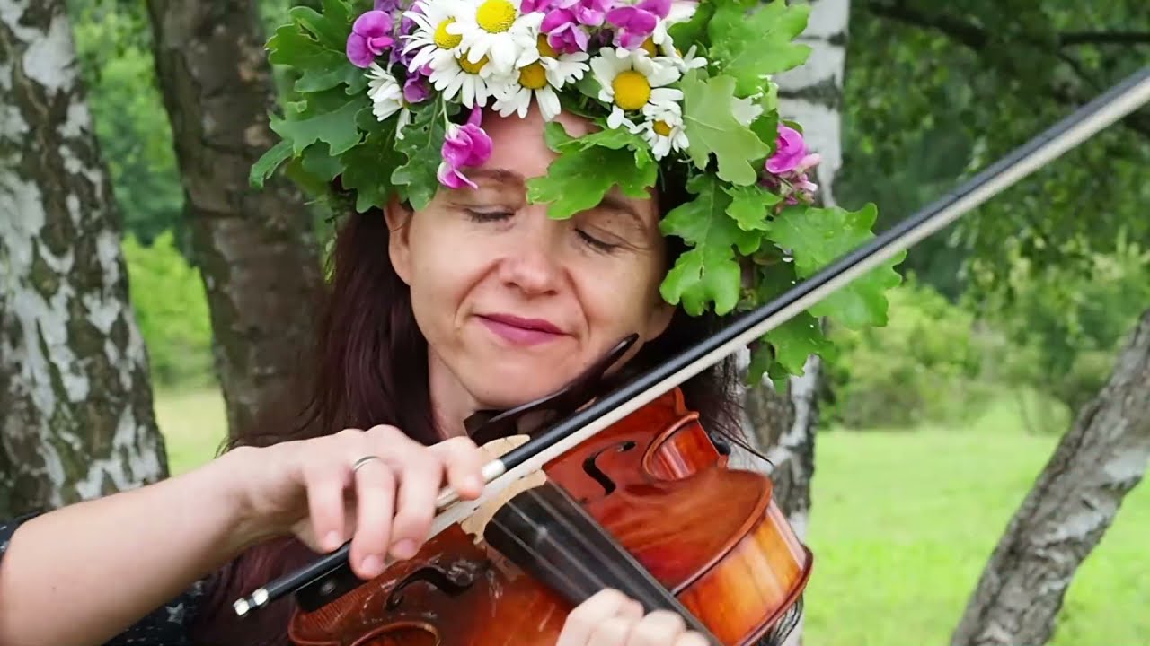 ANDAMUSIC - Latvian folk song "PŪT, VĒJIŅI" (Blow Ye Wind) for VIOLA solo