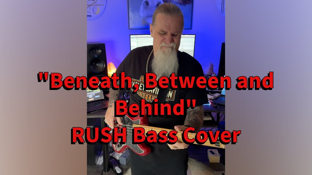 "Beneath, Between and Behind" RUSH Bass Cover