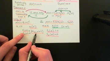 Separable Polynomials in Fields of Characteristic Zero Part 2