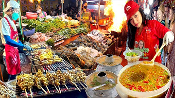 CRAZY CHINESE STREET FOOD COLLECTION FROM CHINATOWN MARKET BANGKOK THAILAND | AMAZING THAI FOOD