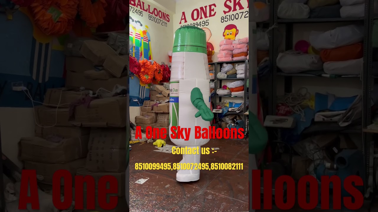 WALKING INFLATABLE ADVERTISING | A ONE SKY BALLOONS | 