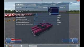 Example customization car (in NeoAxis Engine)
