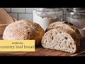 How to make sourdough country loaf bread  little spoon farm