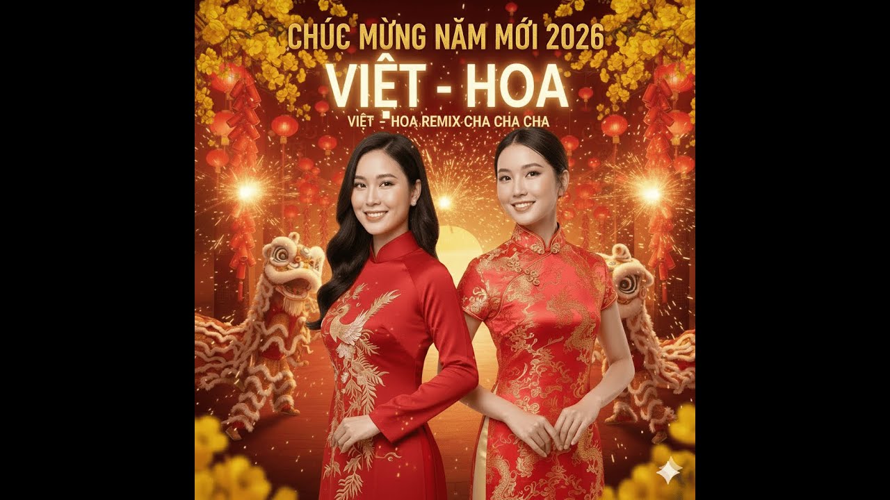 REMIX TẾT 2026 - LK VIỆT- HOA CHA CHA CHA | Bass Cực Căng Nghe Là Muốn Nhảy 💃