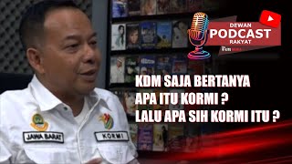 Download Lagu KDM Saja Sampai Tanya, Apa Itu KORMI ?, Lalu Apa Sih KORMI itu? MP3