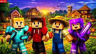 [LIVE]Minecraft |What Should We Build Next in Our SMP? |  #minecraft #minecraftlive#live