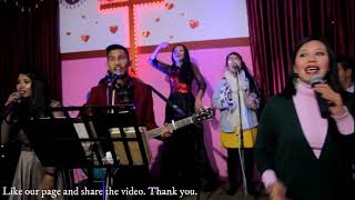 Video thumbnail of "Ghintang Tang Madal Bajyo || Nepali Christmas song"