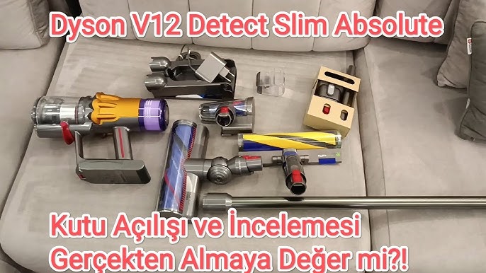 Understanding the LCD screen on your Dyson V12 Detect Slim™ cordless vacuum  