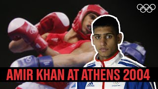 Amir Khan's first Olympic bout! 🥊