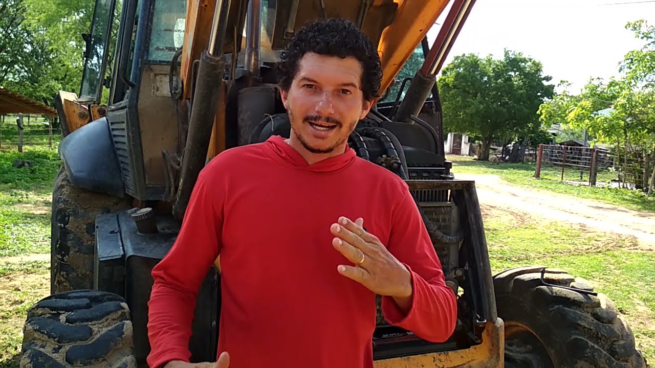 compressor de ar na retroescavadeira,veja como adaptar!