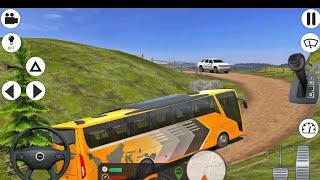 Euro Coach Bus Simulator 2023: jungle Bus Driving Games - Android Gameplay screenshot 4