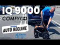 ComfyGo IQ-9000 Remote Controlled Folding Power Wheelchair [2024]