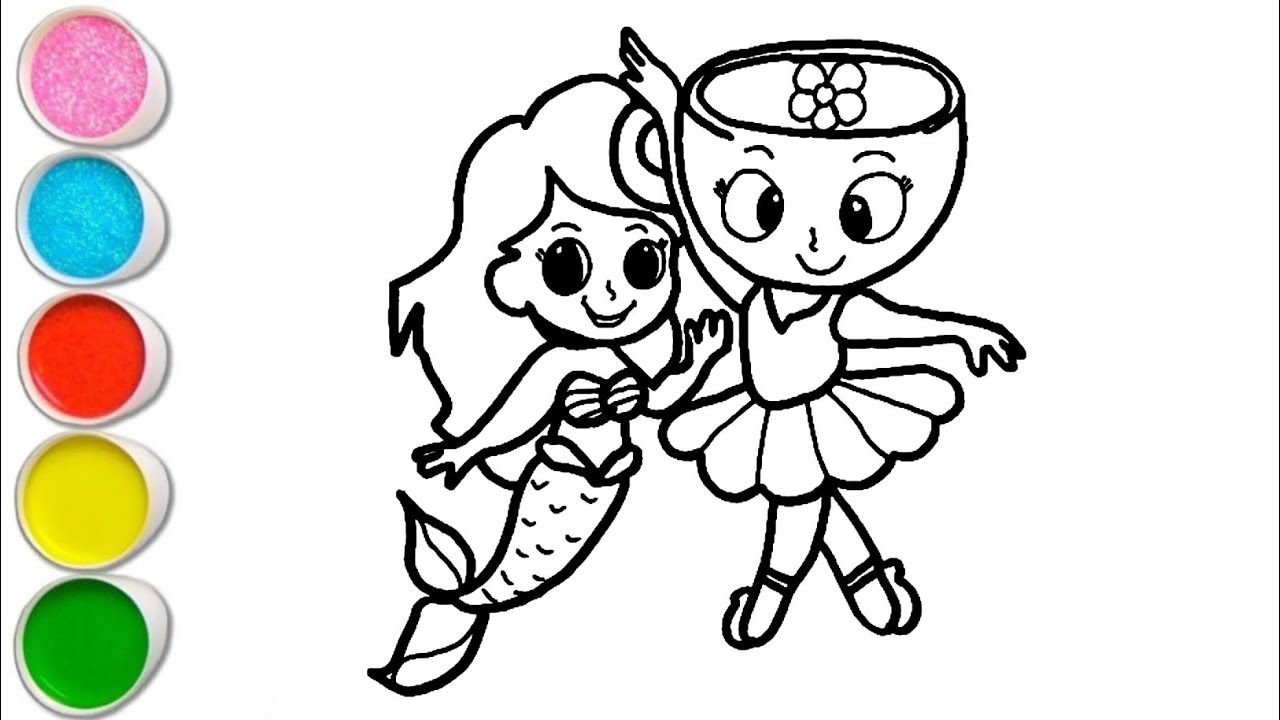 Рисунок, раскраска и рисование для детей и малышей 