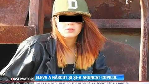 O fată de 16 ani a născut un băieţel pe care l-a ascuns sub pat o lună de zile!