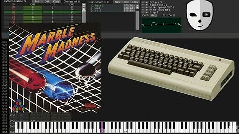 [Deflemask] Marble Madness Beginner Race C64 Rearrange