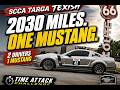 SCCA Targa Texish 2030 Miles in a Club Spec Mustang GT | Best Lap Times | Time Trials