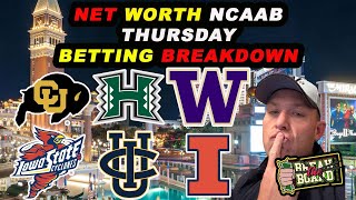 College Hoops Net Worth Thursday | Best Bets & Angles