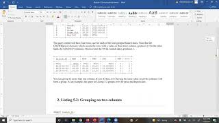 MySQL Statements Assignments using HAVING and GROUP BY Clauses