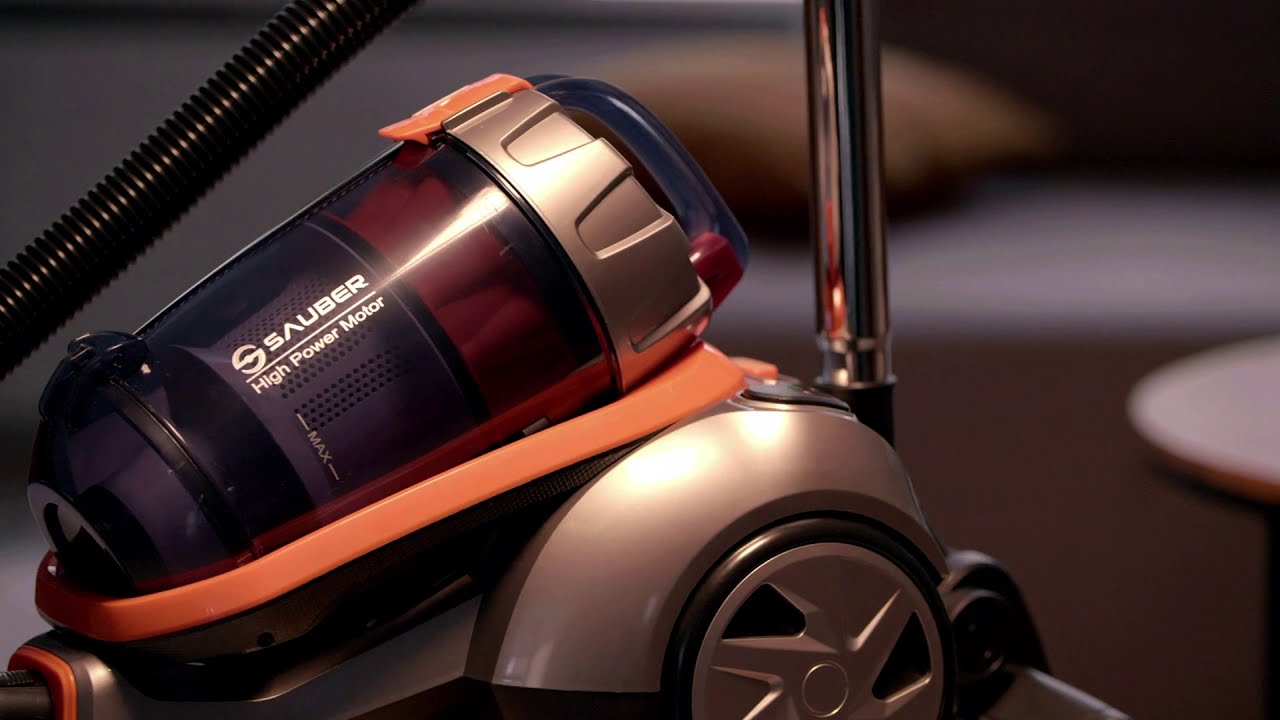 Sauber Staubsauger VCE-111504 - YouTube