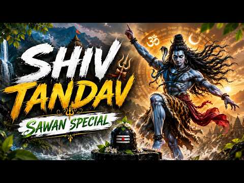Shiv Tandav Stotram 🔱 Sawan Special 2026 | Feel the Divine Power of Mahadev