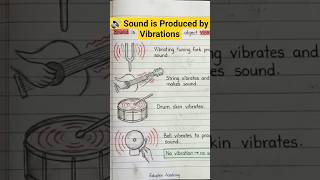 🔊 Sound is Produced by Vibrations | Amazing Science Fact ⚡📚