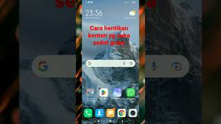 trik cara stop langganan konten yg suka sedot pulsa #shortvideo #shorttutorial #terbaru2022