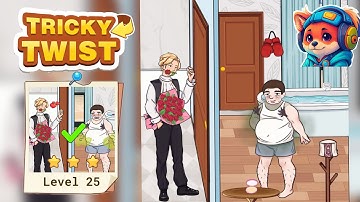 Tricky Twist Puzzle – Level 25 help the girl get ready before the date Walkthrough Solutions