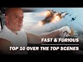 Fast  furious top 10 over the top scenes