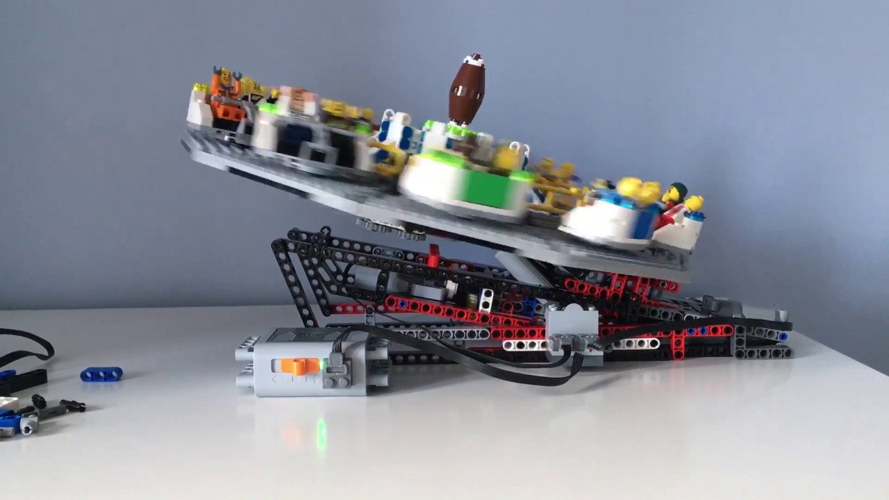 LEGO Ride ** Superbowl V2 ** fairground thrillride ** ‘TEST’ (Brick Rides UK)