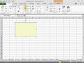 Excel 2010 Delete a Shape Fill