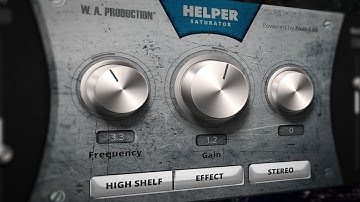 HELPER SATURATOR Review | VST, VST3, AU [Saturation] ☢