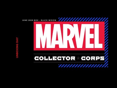 Unboxing Day - Marvel Collector Corps June 2020 Box - Black Widow
