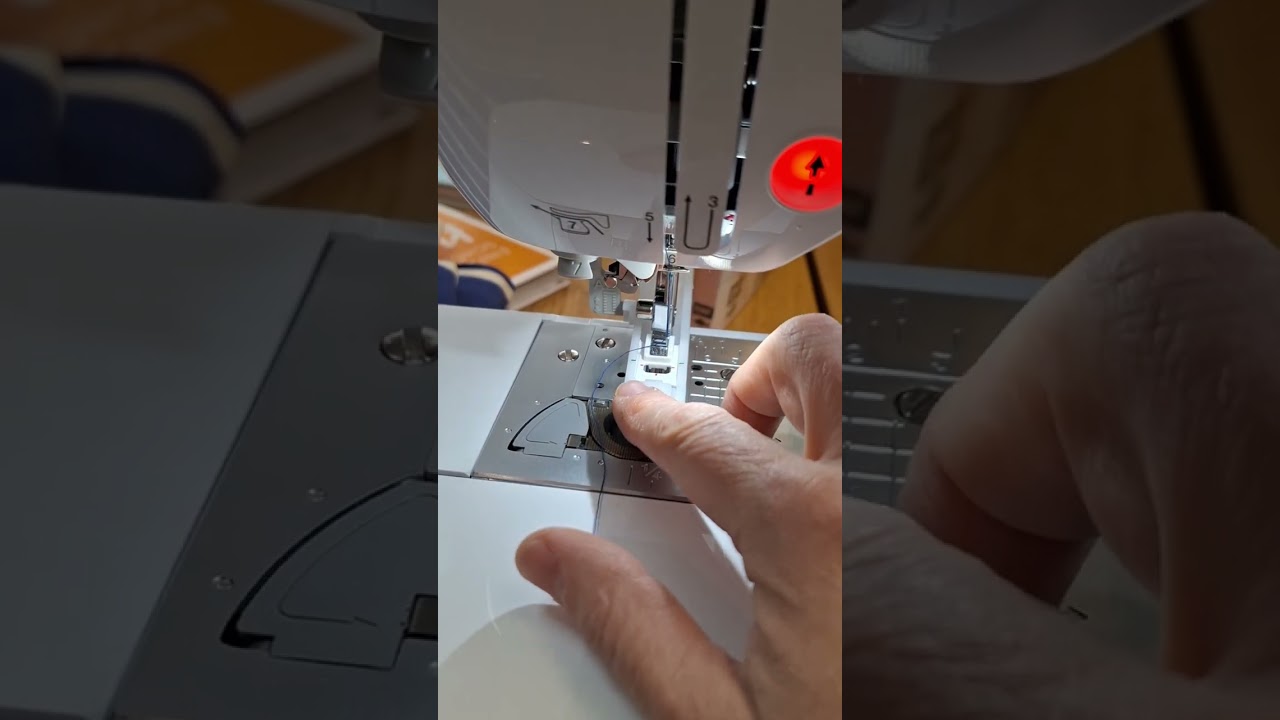 Brother innovis F400  Knopfloch machen