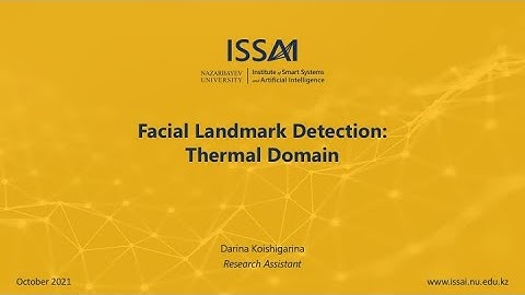 Facial Landmark Detection: Thermal Domain