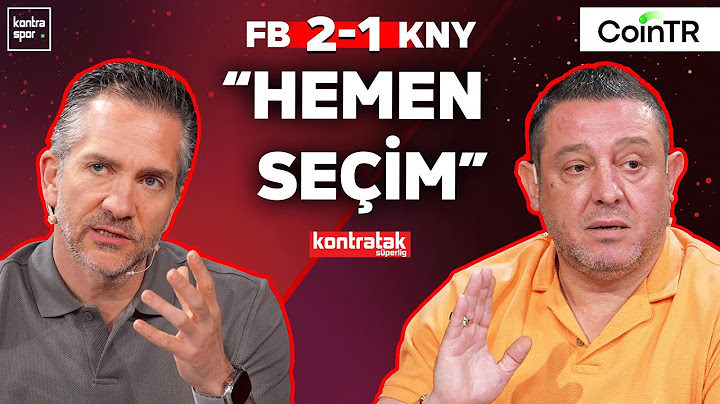 CANLI | Fenerbahçe - Konyaspor Maç Sonu | Nihat Kahveci, Nebil Evren | Kontratak