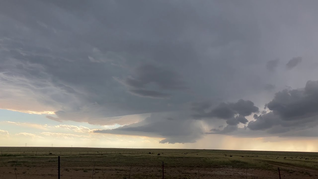 Tornado Warned Supercells in East Central Colorado - YouTube