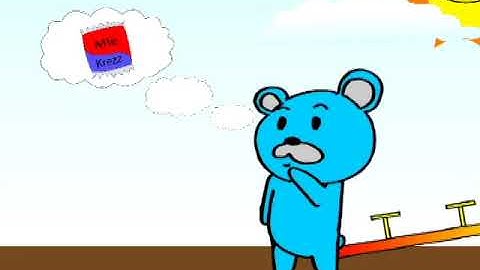 Animasi Beruang, Animasi iklan Snack menggunakan adobe flash