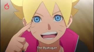 Every time boruto activated the Jougan HD