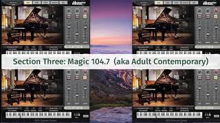Pop Mashup for Four Pianos - Original Medley of 49 of my Favorites
I like mashups, medleys, and lots of pianos. Mostly snippets and main themes strung together.
This is a re-upload with new annotations to help hear the melodies. Pop Mashup for Four Pianos - Original Medley of 49 of my Favorites