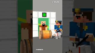 dogy bantu polisi menemukan penjahat #minecraft #roblox #shorts